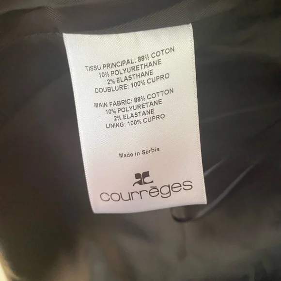 Courreges Re-Edition A-Line Vinyl Mini Dress Size FR 36/US 4 - Picture 10 of 11